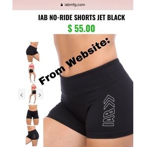BNWT IAB Mfg No-Ride 3.0 shorts.